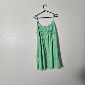 Wild Fable Green Sleeveless Dress Sz L